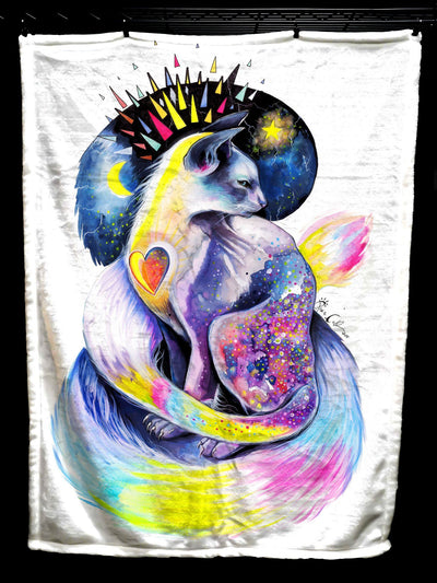 Goddess Of Cats Baby Blanket Baby Blanket Electro Threads