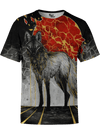Gold Maned Wolf Unisex Shirt T-Shirts T6