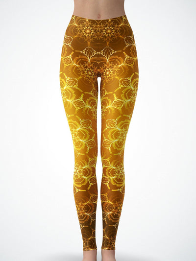 Golden Lotus Tights Tights Electro Threads