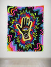 Hand of the Universe Tapestry Tapestry Electro Threads