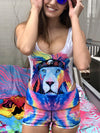 Hippie Lion Shimmer Onepiece Onepiece T6