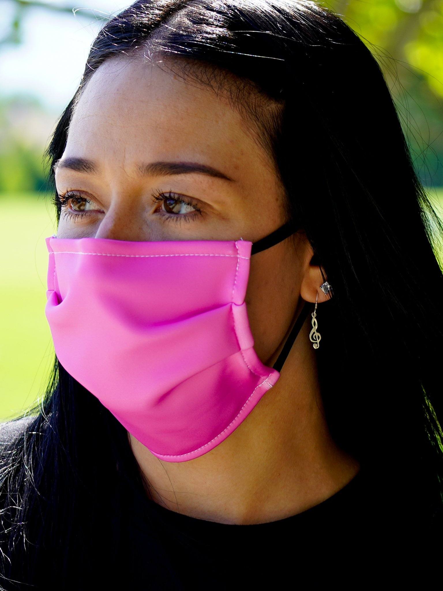 I Love Pink Face Mask Face Masks Electro Threads 