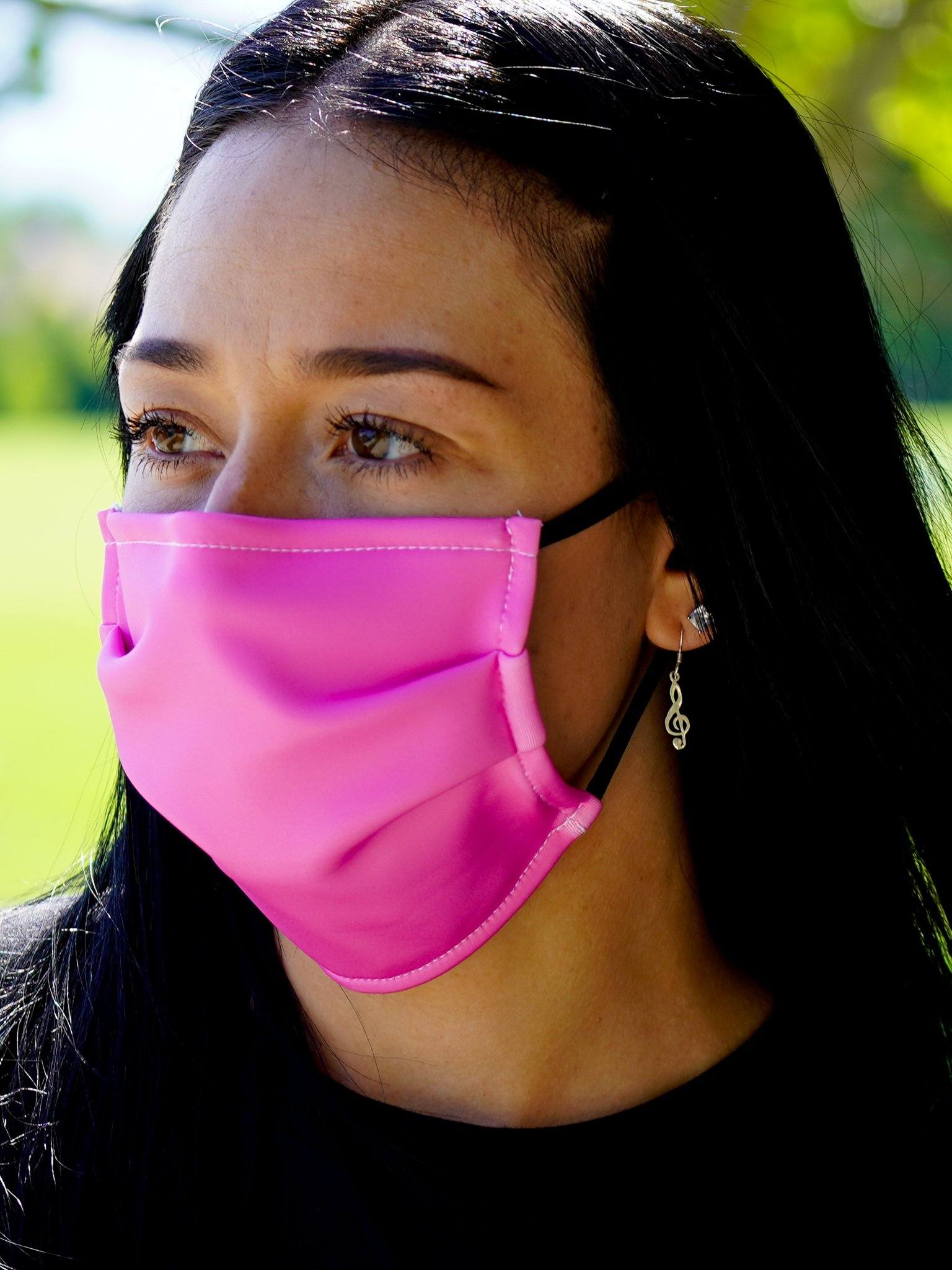 I Love Pink Face Mask Face Masks Electro Threads 