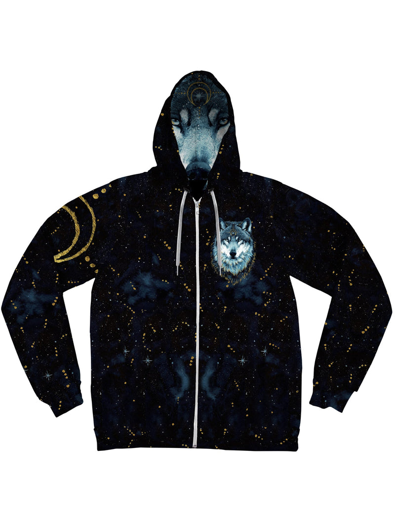 In The Darkness (Wolf) Unisex Hoodie (Special Edition) Pullover Hoodies Electro Threads 