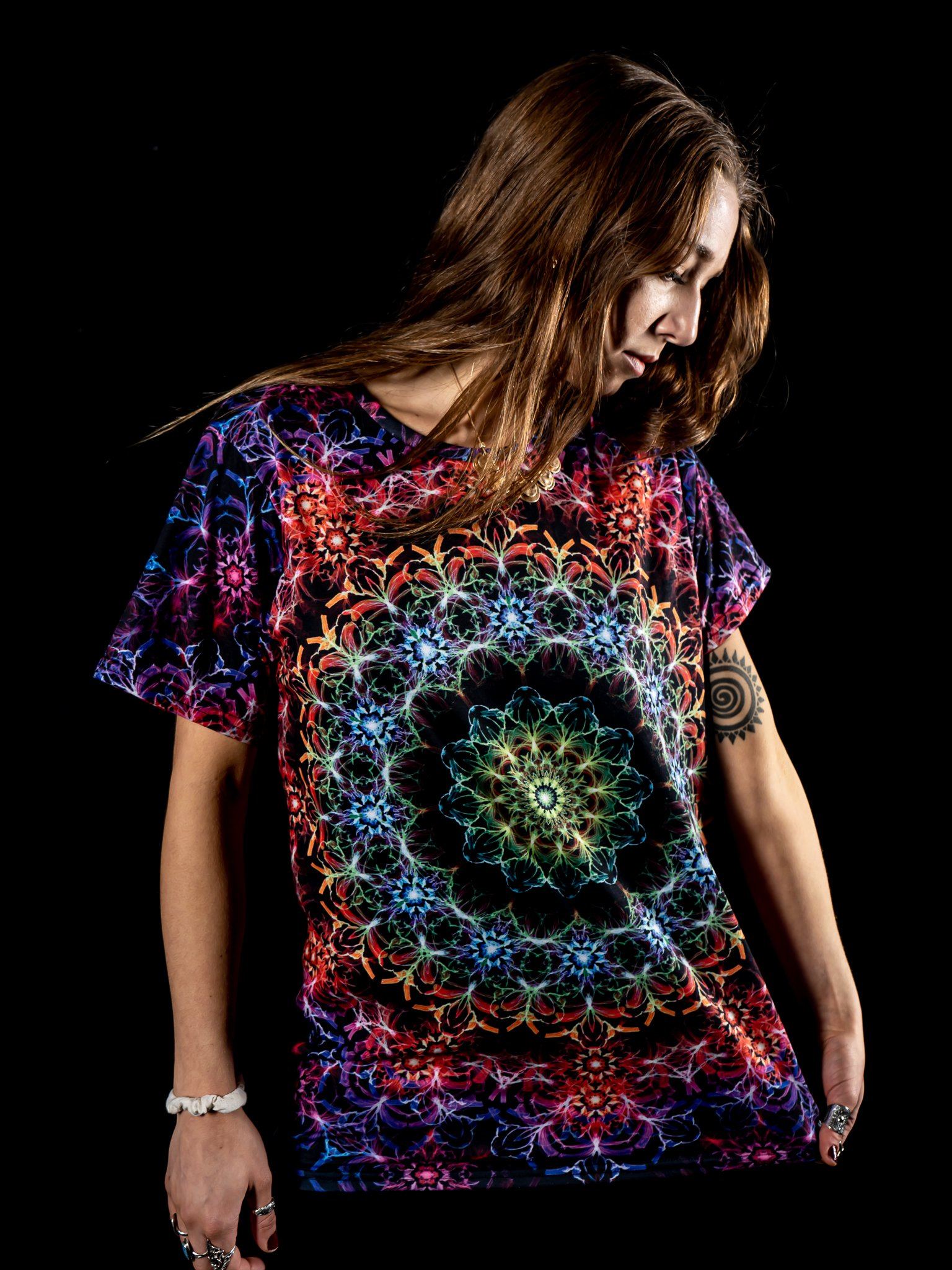 Iris Unisex Crew T-Shirts Electro Threads 