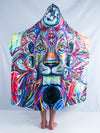 Kids Lunar Lion Hooded Blanket Hooded Blanket Electro Threads