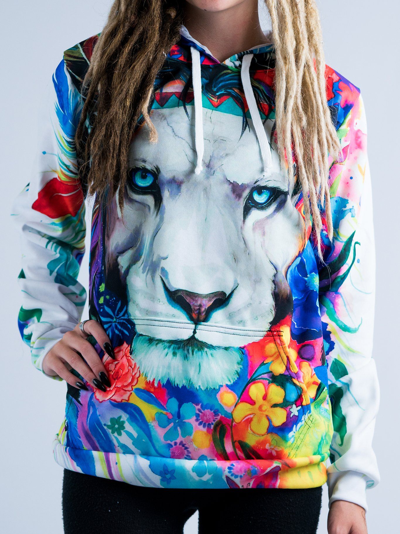 Pixie Cold King of Lions Vented Long Sleeve Shirt