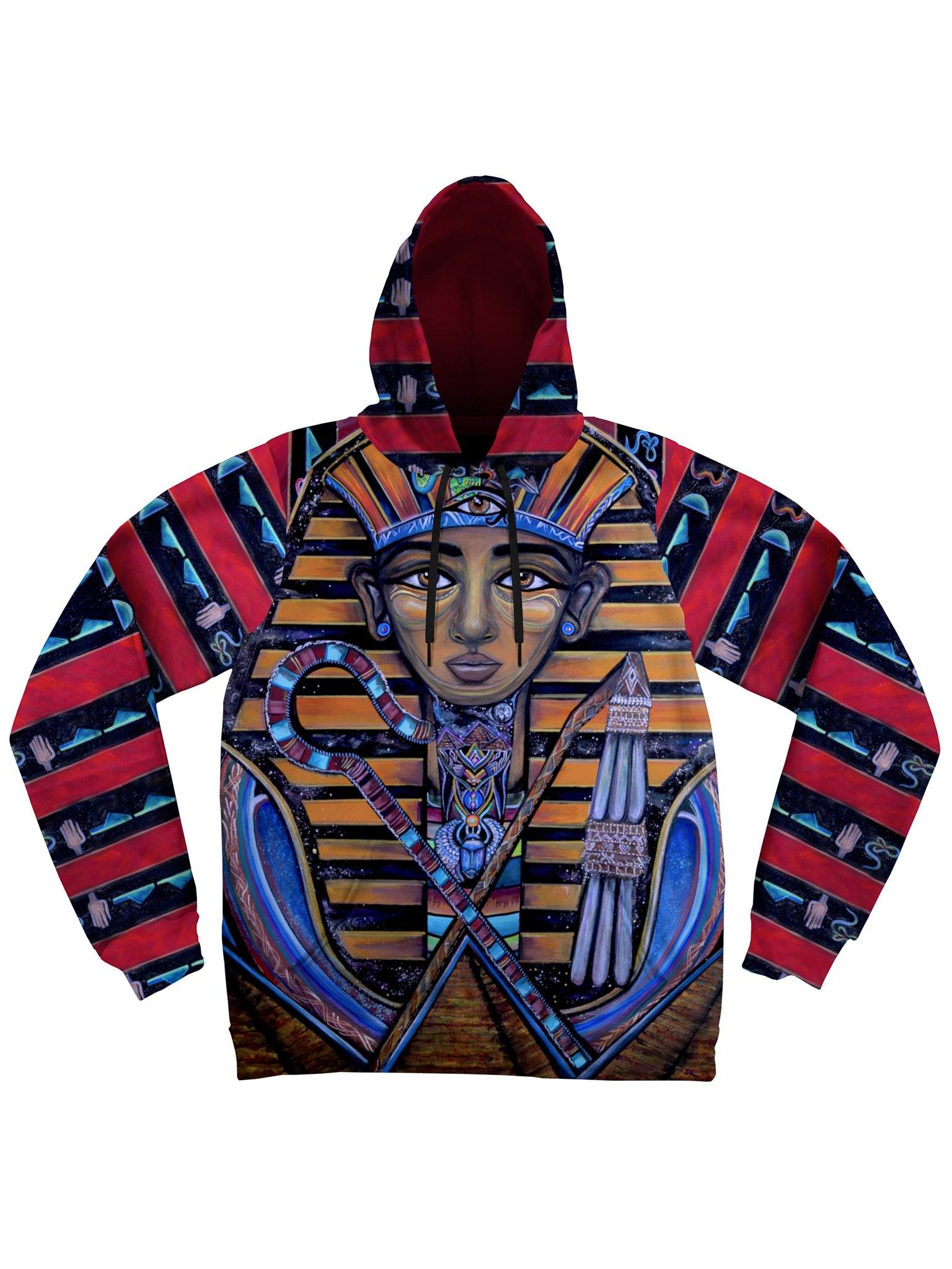 King Tut Unisex Hoodie Electro Threads