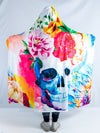 Life and Death Hooded Blanket Hooded Blanket Electro Threads