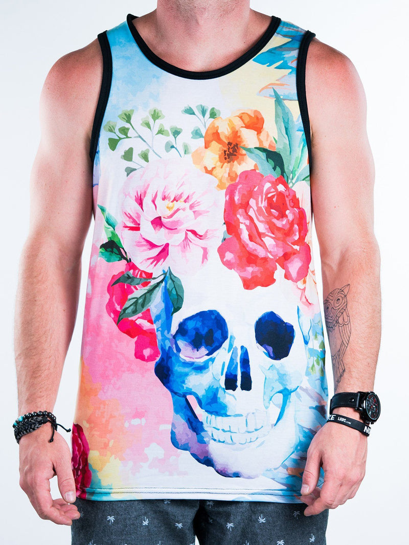 Life and Death Unisex Tank Top Tank Tops T6 X-Small 