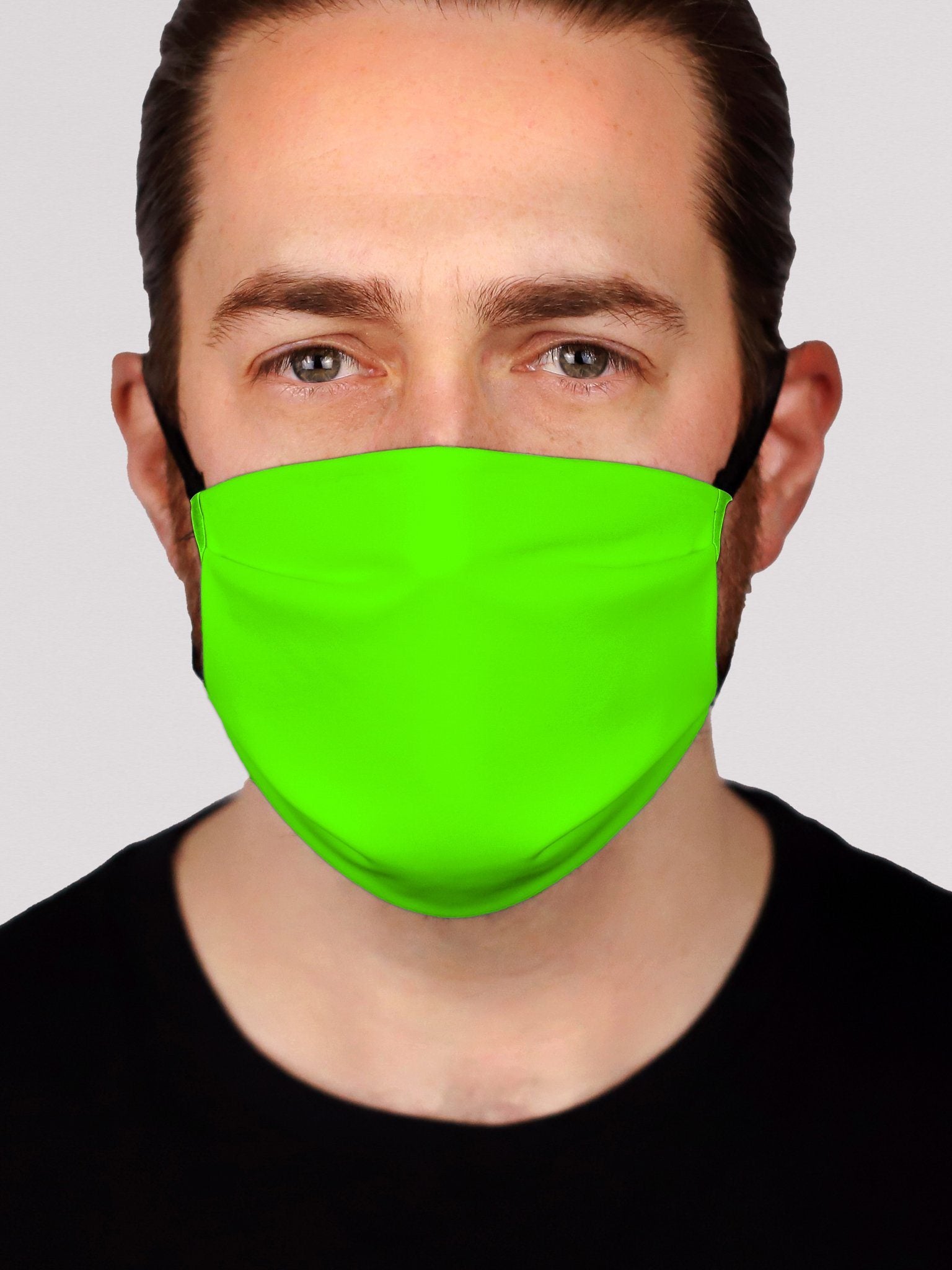 Lime Green Face Mask Face Masks Electro Threads 