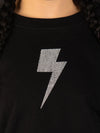 Lit Up Cropped Sweater Crop Sweater Electro Threads