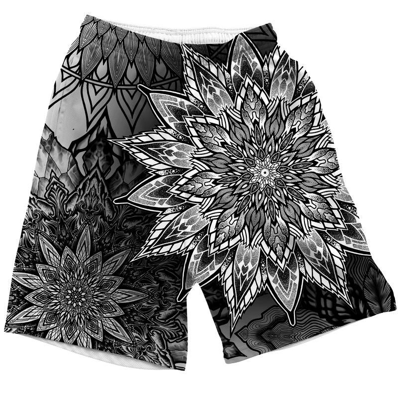 Mandala Bloom Shorts Mens Shorts T6 