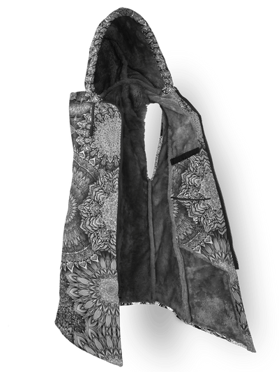 Mandala Bloom V2 Cyber Cloak Cyber Cloak TCG Sleeveless-No Bag XX-Small Cosmic Fur (Grey)