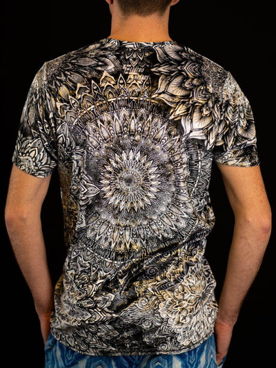 Mandala Bloom V2 Unisex Crew T-Shirts Electro Threads