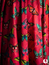 Maroon Butterfly Racerback Dress Racerback Dress Electro Threads