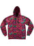 Maroon Butterfly Youth Hoodie Pullover Hoodies Electro Threads 