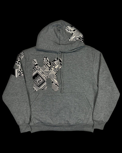 Melted Circuit 1/1 Pullover Hoodies Electro Threads