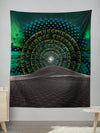 Midnight Bliss Wall Tapestry Tapestry Electro Threads