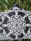 Moonlight Mandala Hooded Blanket Hooded Blanket Electro Threads