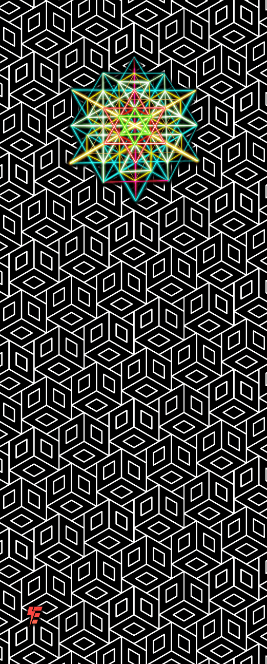 MURKABA DIY VINYL AREA RUG Electro Threads