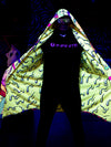 Neon Alien Drip Invasion (Yellow) Affinity Cloak Affinity Cloak Electro Threads