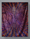 Neon All Seeing Torus Tapestry Tapestry Electro Threads