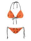 Neon Bugs Bikini Top Bikini Tops Electro Threads 2XS Orange