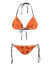 Neon Bugs Bikini Top Bikini Tops Electro Threads 2XS Orange 