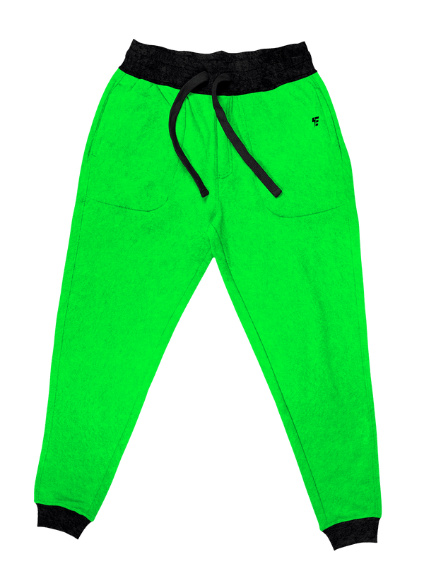 Neon Color Bolts Unisex Joggers - Electro Threads