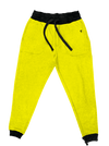 Neon Crushed Velvet Unisex Joggers Jogger Pant Electro Threads S Neon Yellow