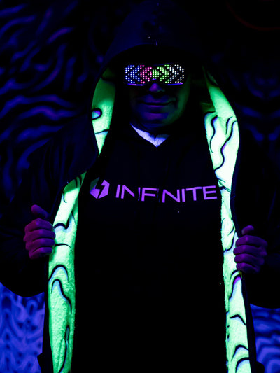 Neon Drippy (Green) Affinity Cloak Affinity Cloak Electro Threads