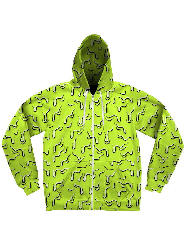 Neon Green and Black Pullover Hoodie, Colorful Hoodie, Abstract Splatter Hoodie shops