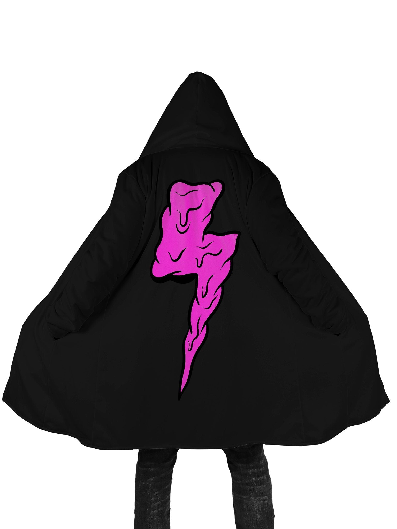 Neon Drippy (Pink) Affinity Cloak Affinity Cloak Electro Threads 