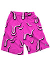 Neon Drippy (Pink) Shorts Mens Shorts Electro Threads
