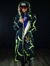 Neon Electro Shock Dream Cloak Dream Cloak Electro Threads Front View