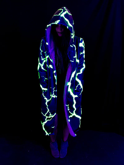 Neon Electro Shock Dream Cloak Dream Cloak Electro Threads Front View