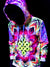 Neon Endless Dreams Unisex Hoodie Pullover Hoodies Electro Threads 