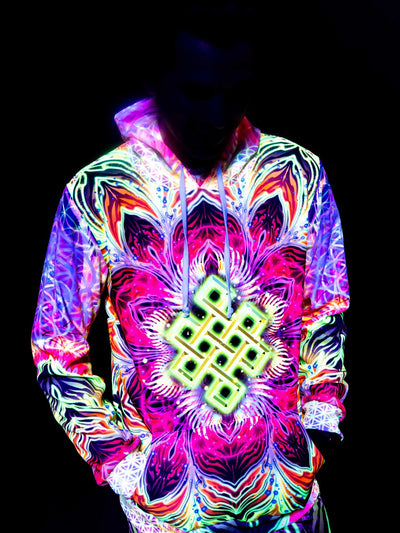 Neon Endless Dreams Unisex Hoodie Pullover Hoodies Electro Threads
