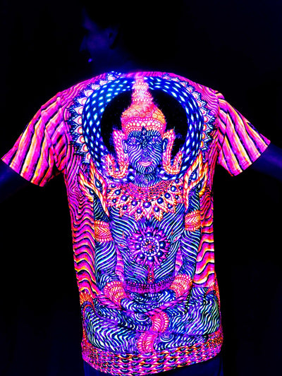 Neon Enlightenment Unisex Crew T-Shirts Electro Threads