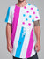 Neon Flag Tall Tee Mens Tall Tee Electro Threads 