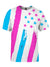 Neon Flag Unisex Crew T-Shirts Electro Threads 