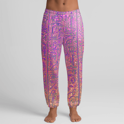 NEON GLYPHS V2 Unisex Relaxed Sweatpant Electro Threads