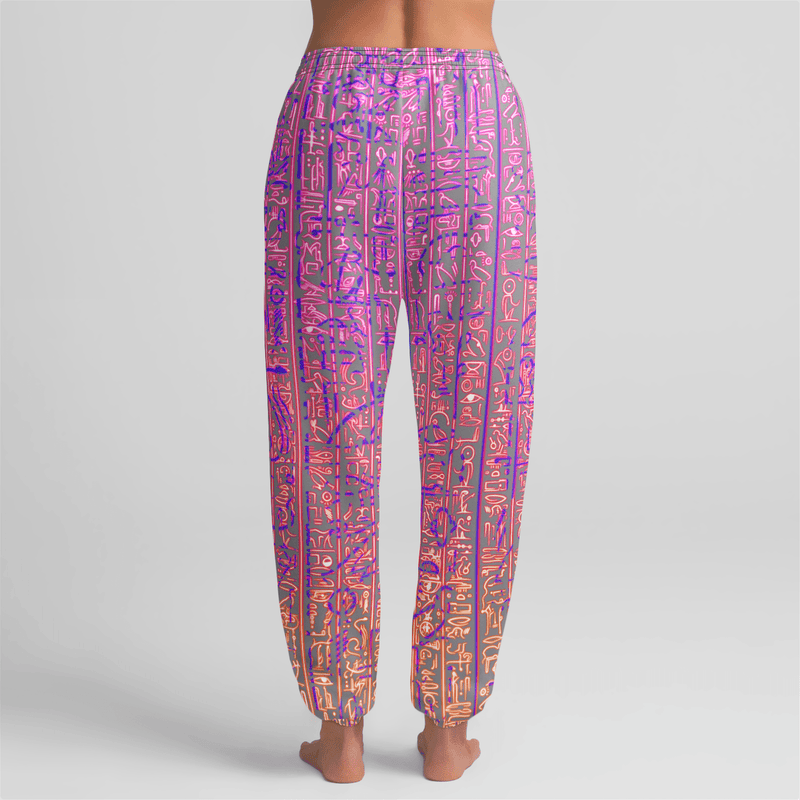 NEON GLYPHS V2 Unisex Relaxed Sweatpant Electro Threads 