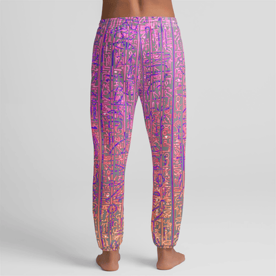 NEON GLYPHS V2 Unisex Relaxed Sweatpant Electro Threads