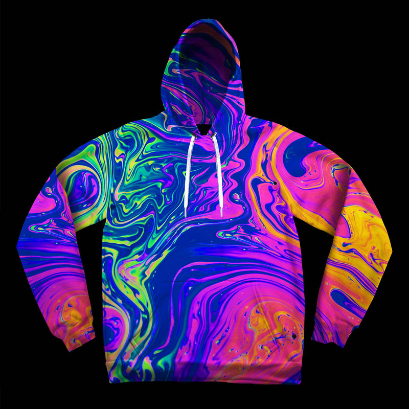 Neon Nuclear Unisex Hoodie Pullover Hoodies Electro Threads 