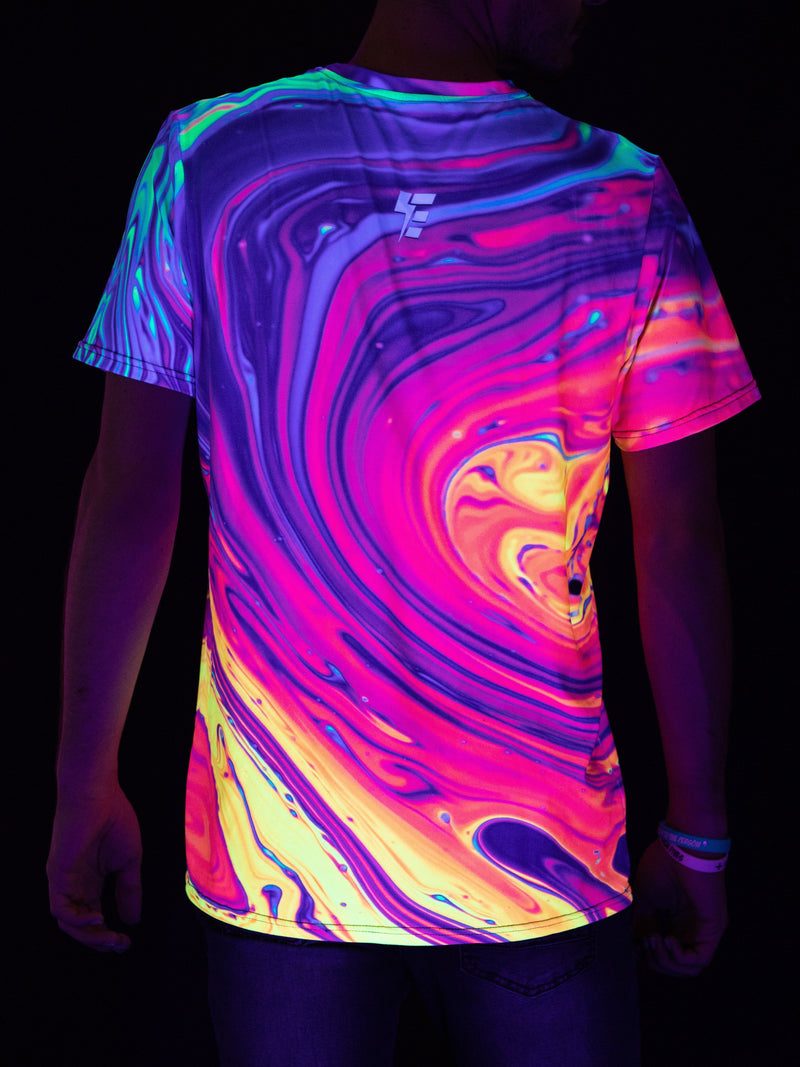 Neon Nuclear Unisex Crew T-Shirts Electro Threads 