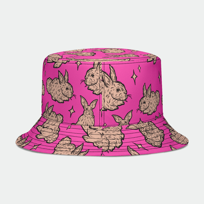 Neon Rabbit Bucket Hat Electro Threads