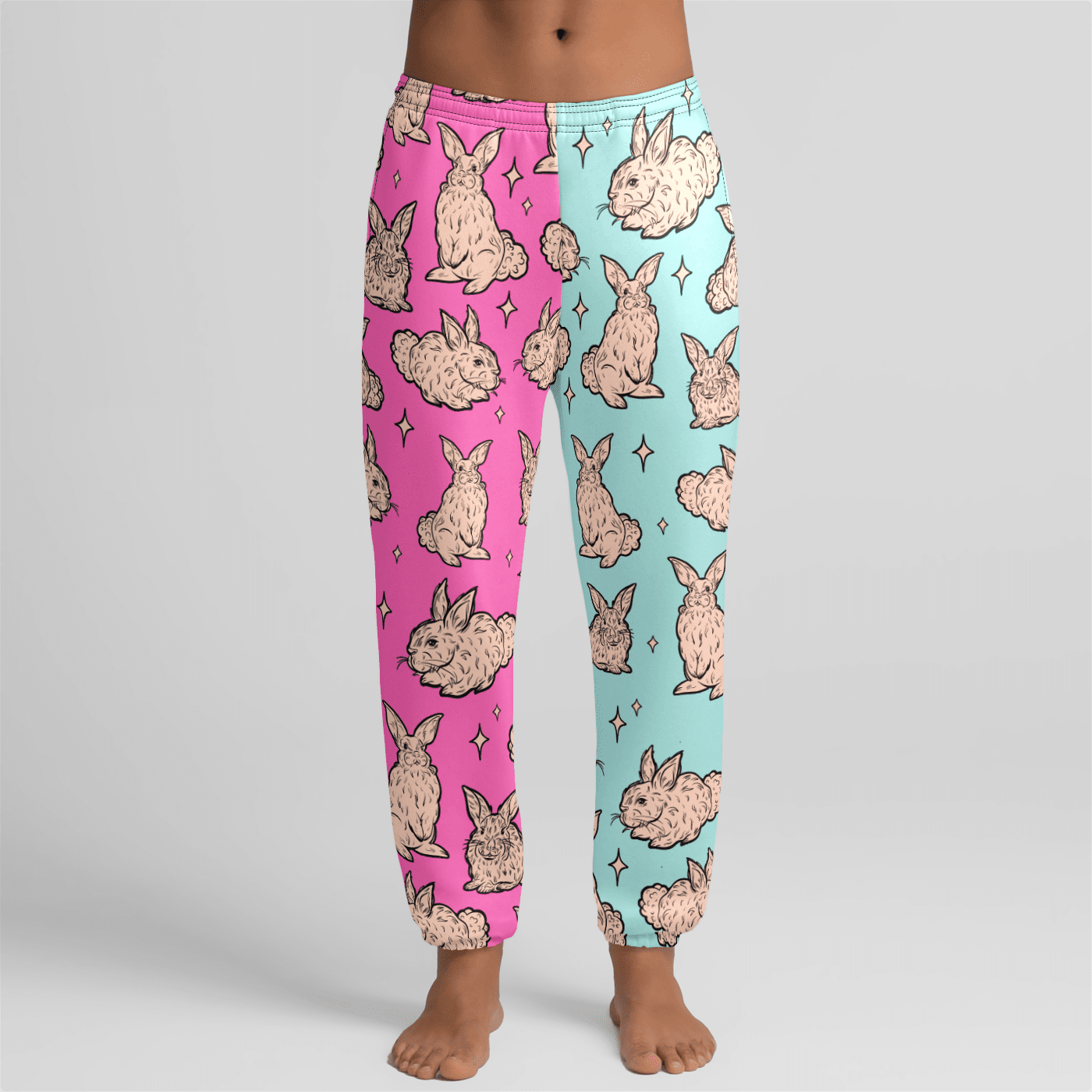 NEON RABBITS Unisex Relaxed Sweatpant Electro Threads 