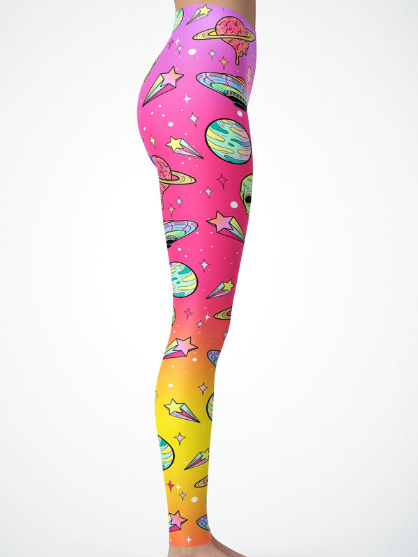 Splatter Neon Leggings - Neon Retro Rainbow Tights for Women : :  Clothing, Shoes & Accessories
